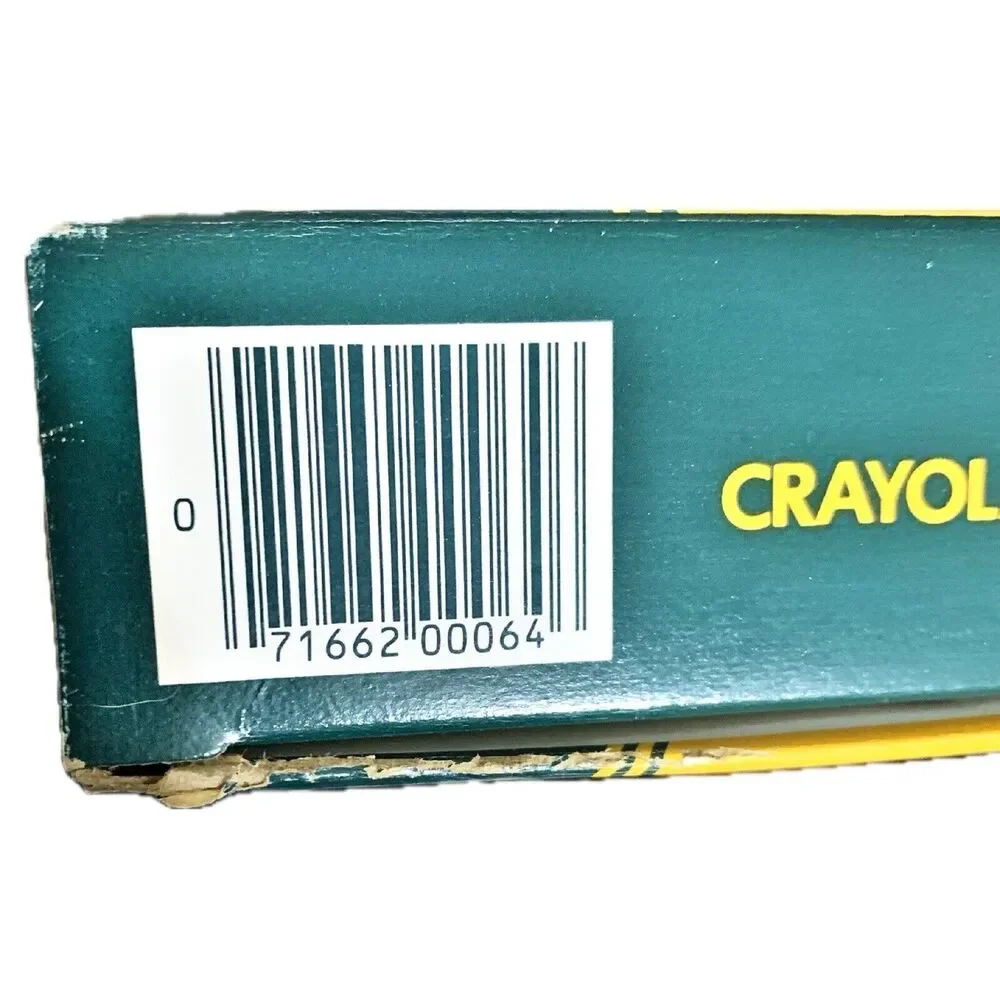 Vintage Crayola Crayons 64 Built-In Sharpener Binney Smith - 10 Retired‎ Colors!